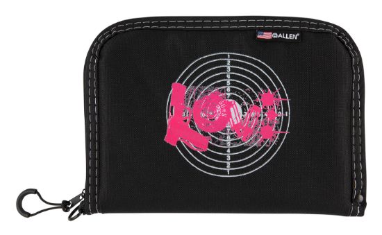 Picture of Girls With Guns 9075 Love Black W/Pink Love Graphic Polyester Holds Handgun 