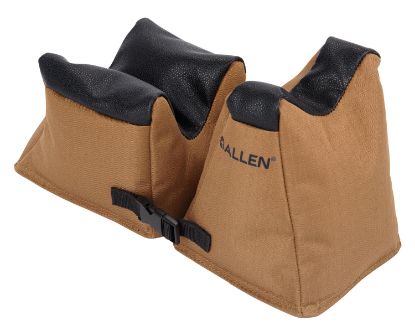 Picture of Allen 18411 X-Focus Combo Prefilled Front And Rear Bag, Coyote W/Black Accents Ripstop Polyester, Tacky Grip Bottom Weighs 5.10 Lbs., 11.50" L X 5.50" H 