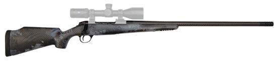 Picture of Fierce Firearms Fctrg65cm24bbo Ct Rage 6.5 Creedmoor Caliber With 4+1 Capacity, 24" Carbon Fiber Barrel, Black Cerakote Metal Finish & Blackout Camo Fixed Fierce Tech C3 Stock, Right Hand (Full Size)