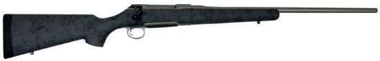 Picture of Sauer S1hsgft65c 100 6.5 Creedmoor Caliber With 5+1 Capacity, 22" Barrel, Gray Cerakote Metal Finish & Gray Black Webbed Fixed Hs Precision Stock Right Hand (Full Size) 