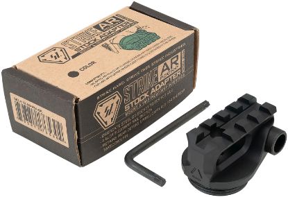 Picture of Strike Industries Arpsabk Picatinny Stock Adapter Black Anodized For Ar-Platform 