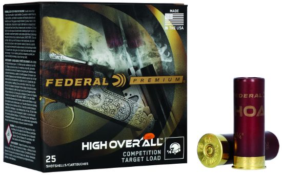 Picture of Federal Hoa12hc185 Premium High Over All 12 Gauge 2.75" 1 Oz 8.5 Shot 25 Per Box/ 10 Case 