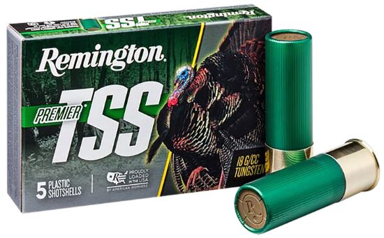 Picture of Remington Ammunition 28043 Premier Tss Turkey 12 Gauge 3" 1 3/4 Oz Tungsten 7 Shot 5 Per Box/ 10 Cs 