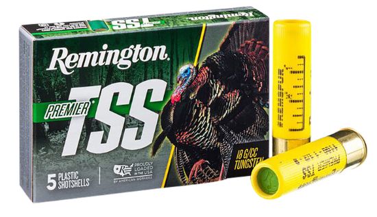 Picture of Remington Ammunition 28063 Premier Tss Turkey 20 Gauge 3" 1 1/2 Oz Tungsten 7 Shot 5 Per Box/ 10 Cs 