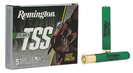 Picture of Remington Ammunition 28069 Premier Tss Turkey 410 Gauge 3" 13/16 Oz Tungsten 9 Shot 5 Per Box/ 10 Cs 