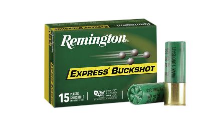 Picture of Remington Ammunition 26876 Express Buckshot 12 Gauge 2.75" 00 Buck Shot 15 Per Box/ 5 Cs 