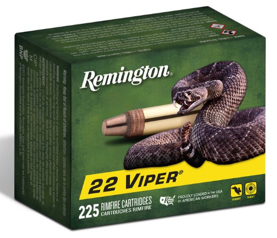 Picture of Remington Ammunition 21239 Viper 22 Lr 36 Gr Truncated Cone Solid 225 Per Box/ 10 Cs 