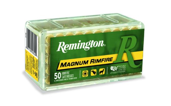 Picture of Remington Ammunition 20025 Magnum Rimfire 17 Hmr 20 Gr Jacketed Soft Point 50 Per Box/ 40 Case 