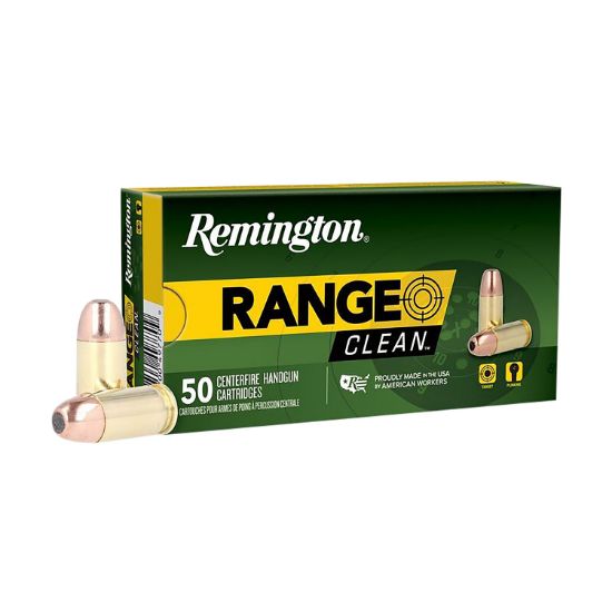 Picture of Remington Ammunition 27683 Range Clean 380 Acp 95 Gr Flat Nose Enclosed Base 50 Per Box/ 10 Case 