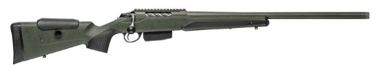 Picture of Tikka Jrtxrsv316 T3x Super Varmint 308 Win 5+1 23.70" Tungsten Cerakote Barrel/Black Webbed Green Roughtech Stock 