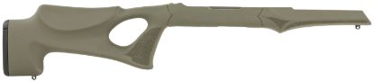 Picture of Hogue 22270 Tactical Thumbhole Stock Made Of Synthetic Material With Od Green Overmolded Rubber Finish For Ruger 10/22 (.920"D Barrel) Right Hand 