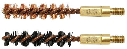 Picture of Otis Fg265nb Bore Brush Set 6.5Mm/264/260 Cal 8-32" Thread 2" Long Bronze/Nylon Bristles 2 Per Pkg 