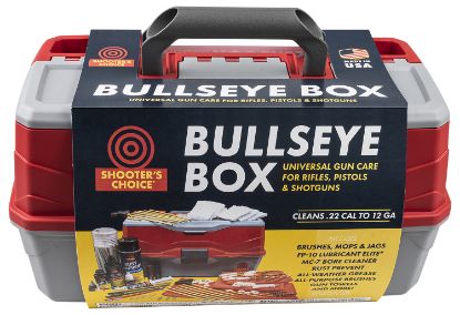 Picture of Shooters Choice 900Mc Bullseye Box Cleaning Kit Multi-Caliber/12 Gauge Firearm Type Universal Nylon/Bronze/Stainless Steel Bristle 