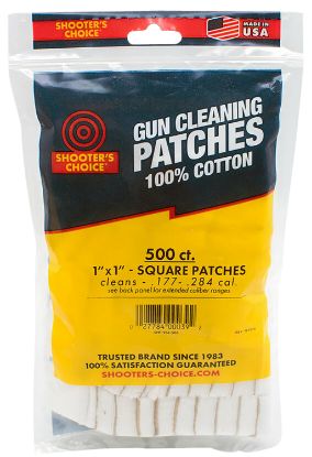 Picture of Otis 914500 Cleaning Patches .177 - .284 Cal 1" Cotton 500 Per Pkg 