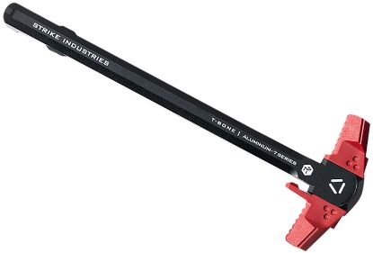 Picture of Strike Industries Ar-Tbch-223-Bk-Red T-Bone Charging Handle .223/5.56X45mm Nato Red Polymer Handles Aluminum Shaft For Ar-15 