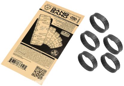 Picture of Strike Industries Bangband Bang Band Made Of Black Rubber 5 Pack 