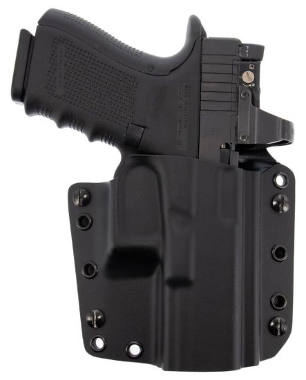 Picture of Galco Cvs212rb Corvus Iwb/Owb Black Kydex Belt Loop Fits 5" 1911 Right Hand 