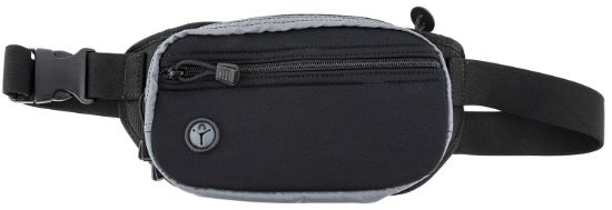 Picture of Galco Ftpgbs Fastrax Pac Waistpack Size Sub-Compact Black/Gray Neoprene Compatible W/Diamondback Db/S&W M&P Shield Plus/Glock 26 Gen3-5 Belt Up To 50" Wide Ambidextrous 