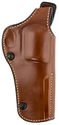 Picture of Galco Phx334 Phoenix Owb Tan Leather Belt Slide Fits Ruger Gp100 Fits S&W L Frame Right Hand 