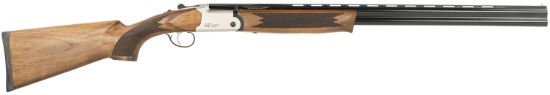 Picture of Gforce Arms Gfs162028 S16 Filthy Pheasant 20 Gauge 3" 2Rd 28" Vent Rib Barrel, Nickel Engraved Aluminum Receiver, Turkish Walnut Stock 