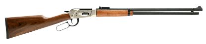 Picture of Gforce Arms Gflvr410nkl Lvr Full Size 410 Gauge Lever 2.50" 9+1 24" Black Steel Barrel, Nickel Aluminum Receiver, Fixed Turkish Walnut Wood Stock, Right Hand 