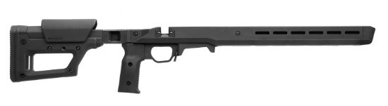 Picture of Magpul Mag1199-Blk Pro 700 Lite Sa Black Adjustable Synthetic Stock With Aluminum Chassis & Interchangeable Grips For Remington 700 Short Action Ambidextrous 