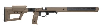 Picture of Magpul Mag1199fde Pro 700 Lite Sa Flat Dark Earth Adjustable Synthetic Stock With Aluminum Chassis & Interchangeable Grips For Remington 700 Short Action Ambidextrous 