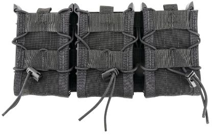 Picture of High Speed Gear 45Ta00bk Taco Shingle Mag Pouch Triple Black Nylon Molle Compatible W/ Rifle 