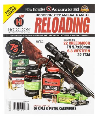 Picture of Hodgdon Am22 Reloading Manual 2022 Handgun/Rifle 19Th Edition 