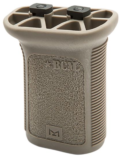 Picture of Bcm Vgmcmrmod3fde Bcmgunfighter Grip Mod 3 Made Of Polymer With Flat Dark Earth Aggressive Textured Finish For M-Lok Rail 