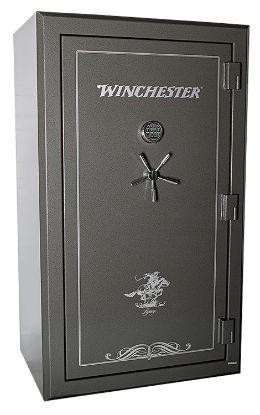 Picture of Winchester Safes Legacy 53 Electronic Entry Black Powder Coat 10 Gauge Steel Holds Up To 51 Long Guns Fireproof- Yes 