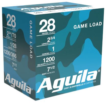 Picture of Aguila 1Chb2837 Birdshot Standard Velocity 28Gauge 2.75" 1Oz 7.5Shot 25 Per Box/10 Case 