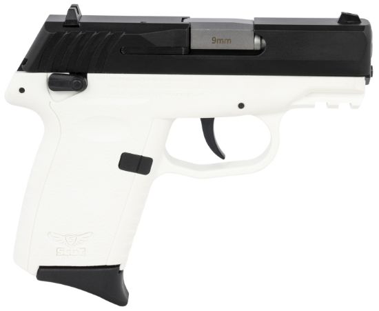 Picture of Sccy Industries Cpx1cbwtg3 Cpx-1 Gen3 9Mm Luger 10+1 3.10" White Polymer W/Picatinny Rail Serrated Ss Slide White Polymer Grip 