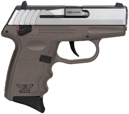 Picture of Sccy Industries Cpx-4Ttde Cpx-4 380 Acp 10+1 2.96" Flat Dark Earth Polymer Serrated Ss Slide Finger Grooved Fde Polymer Grip 