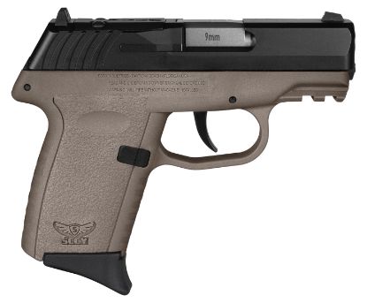 Picture of Sccy Industries Cpx2cbderdrg3 Cpx-2 Gen3 Rd 9Mm Luger 10+1 3.10" Flat Dark Earth Polymer W/ Picatinny Rail Serrated Black Nitride Ss Slide Flat Dark Earth Polymer Grip 