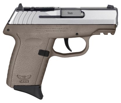 Picture of Sccy Industries Cpx2ttderdrg3 Cpx-2 Gen3 Rd 9Mm Luger 10+1 3.10" Flat Dark Earth Polymer W/ Picatinny Rail Serrated Stainless Steel Slide Fde Polymer Grip 