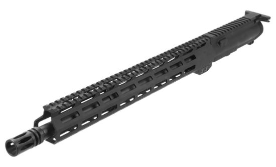 Picture of Aim Sports Ar5cub3 Complete Upper Assembly 5.56X45mm Nato 16" Black Nitride Barrel 7075-T6 Aluminum Black Hard Coat Anodized Receiver 15" M-Lok Free-Float Handguard For Ar-15 