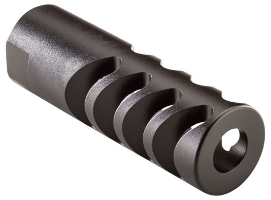 Picture of Alexander Arms Mbmmb64kit Millennium Muzzle Brake Kit Black Steel With 49/64-20 Rh Tpi Threads 4" Oal 3.50" Diameter For 50 Beowulf 