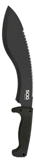 Picture of S.O.G Sogmc11n Sogfari 12" Black Hardcased 3Cr13mov Ss Blade Black Kraton Handle 18" Long Includes Sheath 