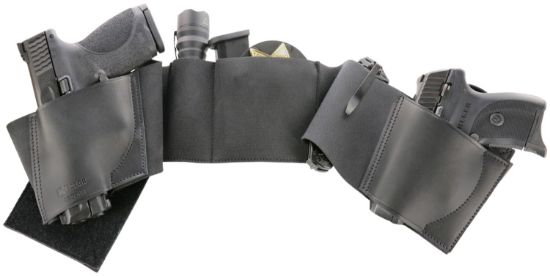 Picture of Galco Uwerbklg Underwraps Elite Black Large Leather/Nylon Handgun 