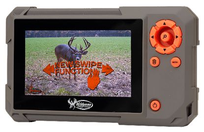 Picture of Wildgame Innovations Wgiwgivw0007 Trail Pad Swipe Gray/Orange Aaa Battery Auxiliary/Usb Port 