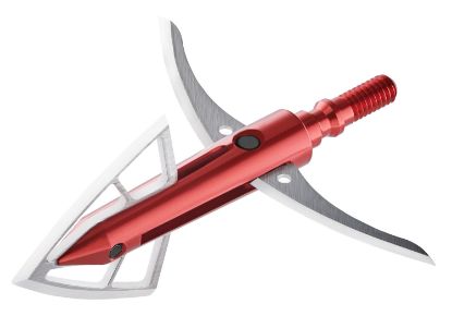 Picture of Bloodsport Bls10821 Gravedigger Extreme Cut On Contact Hybrid Mechanical Broadhead 100 Gr 3 Pack 