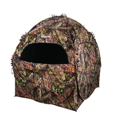 Picture of Ameristep Amsamebl1005 Doghouse Mossy Oak Break-Up Country 300 Durashell Plus 66" H X 60" L 