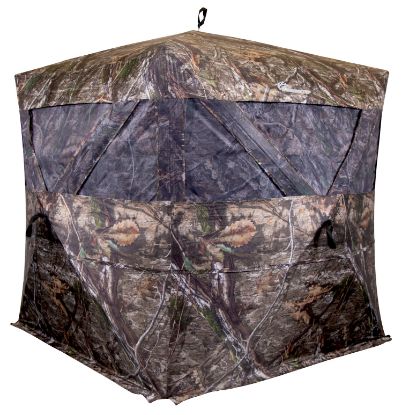 Picture of Ameristep Amsamebl3036 Pro-Series Extreme Pentagon Style Mossy Oak Country Dna 300 Durashell Plus 66" H X 74" W 