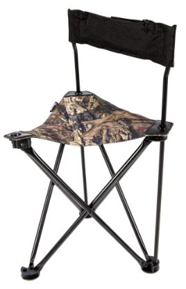 Picture of Ameristep Amsameft1013 Tripod Stool W/Back Swivel Mossy Oak Break-Up Country Heavy Duty Fabric/Steel 