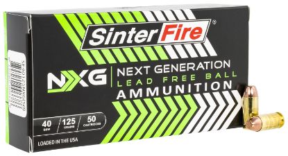 Picture of Sinterfire Inc Sf40125nxg Next Generation (Nxg) 40 S&W 125 Gr Lead Free Ball 50 Per Box/ 20 Case 