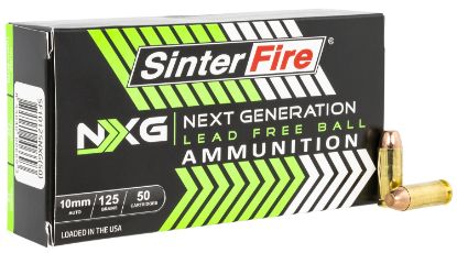 Picture of Sinterfire Inc Sf10125nxg Next Generation (Nxg) 10Mm Auto 125 Gr Lead Free Ball 50 Per Box/ 20 Case 