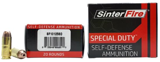 Picture of Sinterfire Inc Sf10125sd Special Duty (Sd) 10Mm Auto 125 Gr Lead Free Frangible Hollow Point 20 Per Box/ 10 Case 