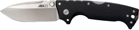 Picture of Cold Steel Cs28dd Ad-10 4" Folding Drop Point Plain S35vn Ss Blade/Black G10 Handle Includes Pocket Clip 