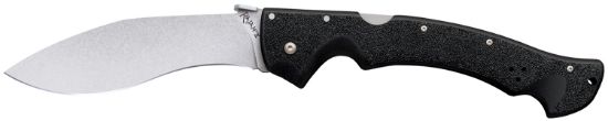 Picture of Cold Steel Cs-62Jl Rajah Ii 6" Folding Plain Stone Washed Japanese Aus-10A Ss Blade/ Black Griv-Ex Handle 